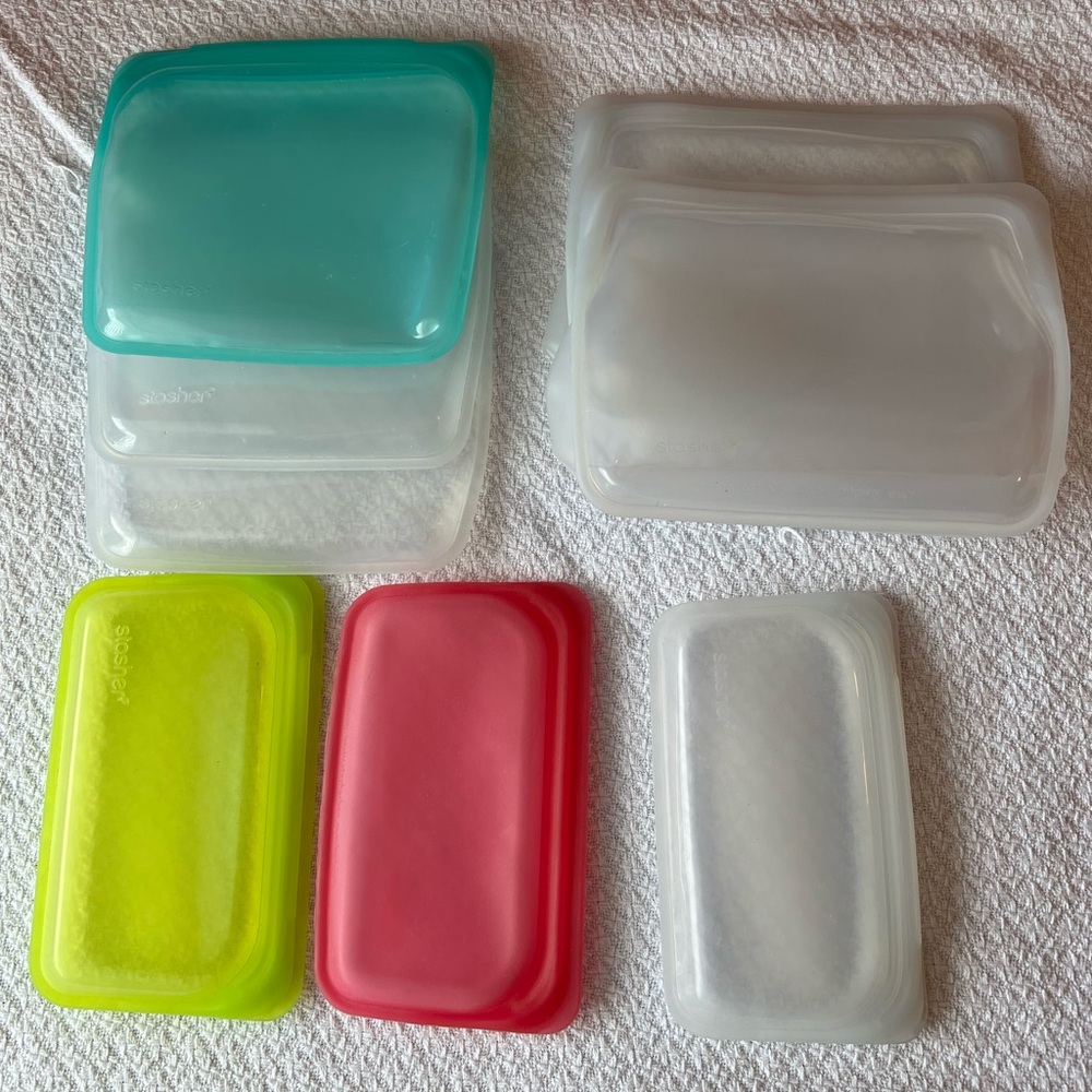 Set of 8 Stasher Bags